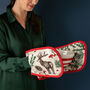 Christmas Reindeer Oven Gloves, thumbnail 3 of 8