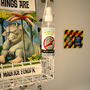 'Go Away' Monster Spray Repellant Stickers, thumbnail 8 of 10