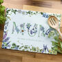 Personalised Mother's Day Wildflower Glass Worktop Saver, thumbnail 1 of 7