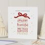 Personalised Christmas Card For Best Friend, thumbnail 1 of 7