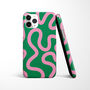 Squiggle Doodle Phone Case Durable iPhone Samsung Mobile Cover, thumbnail 2 of 7