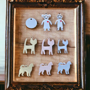 Personalised Heart Polished Keyring, 6 of 12