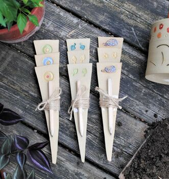 Personalised Ceramic Plant Markers And Labels Set, 4 of 10