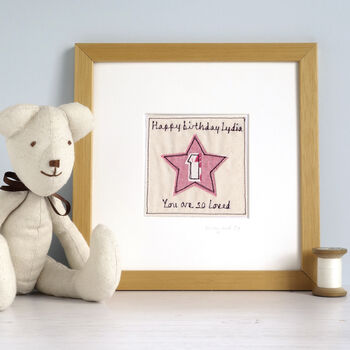 Personalised Star Age Birthday Card For Her, 4 of 12