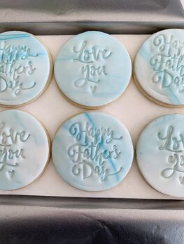 Love You Dad Father's Day Biscuit Gift Box, 5 of 10
