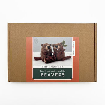 Needle Felting Kit Beavers, 10 of 11
