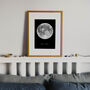 Personalised Lunar Moon Artwork, thumbnail 8 of 9