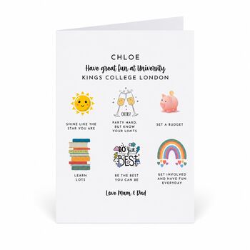 Back To University Card, 6 of 6
