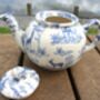 Two Cup Teapot In Blue Safari Design, thumbnail 12 of 12