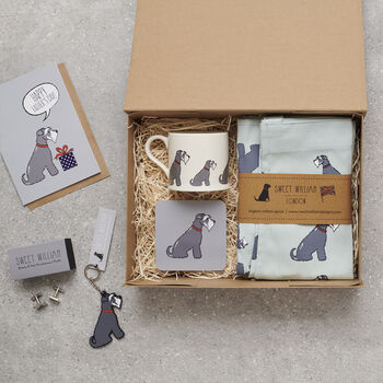 Personalised Schnauzer Dog Father's Day Hamper, 3 of 12