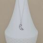 Personalised Eid Moon Charm Silver Necklace, thumbnail 3 of 5