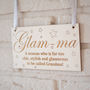 Glam Ma Wooden Sign, thumbnail 2 of 2