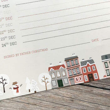 Santa's Personalised Good Behaviour Advent Calendar, 2 of 10