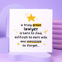 'Truly Great Lawyer' Thank You Card, thumbnail 1 of 2