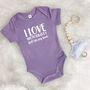 Father And Child Love … Personalised Babygrow, thumbnail 1 of 10