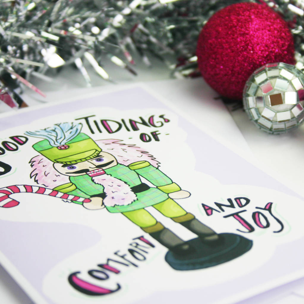 Christmas Nutcracker Greeting Card