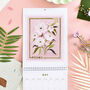 2025 A Year In Bloom Wall Calendar, thumbnail 7 of 9