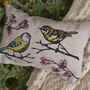 British Bird Print Herbal Sleep Pillow, thumbnail 1 of 4