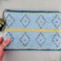 Handwoven Diamond Clutch Bag, thumbnail 8 of 10