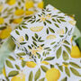 Lemon Blossom Gift Wrap – Elegant Citrus Wrapping Paper For Spring And Summer Gifting, thumbnail 4 of 5