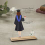 Personalised Graduation Robe Gift For Her Daisy Design, thumbnail 3 of 10