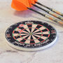 Personalised Age Dart Board Drinks Coaster, thumbnail 1 of 4
