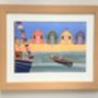 Framed Seaside Limited Edition Print, thumbnail 3 of 5