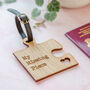 My Missing Piece, Romantic Luggage Tag, thumbnail 1 of 6