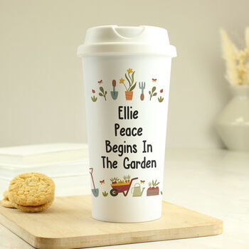 Personalised Gardening Travel Mug, 8 of 8