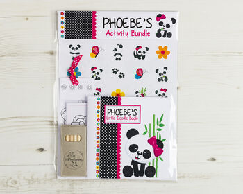 Personalised Panda Activity Bundle, 2 of 3