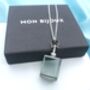 Personalised Rectangle Fillable Locket For Crystals, thumbnail 4 of 11