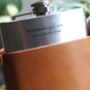 Personalised Cricket Hip Flask In Gift Box, thumbnail 5 of 9