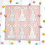 Easter Rabbit Linen Napkin Crackers, thumbnail 6 of 12