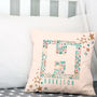 Personalised New Baby Or Christening Cushion, thumbnail 5 of 9
