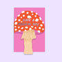 Magical Day Mushroom Card, thumbnail 2 of 2