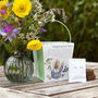 Grow Your Own Wildflower Bouquet And Vase Gift Set, thumbnail 11 of 12