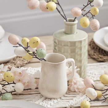 Pastel Easter Stems And Egg Decoration, 3 of 4