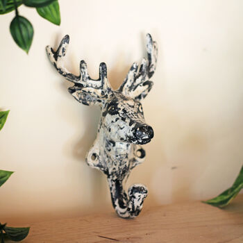 Cast Iron Stag Deer Hook, 4 of 4