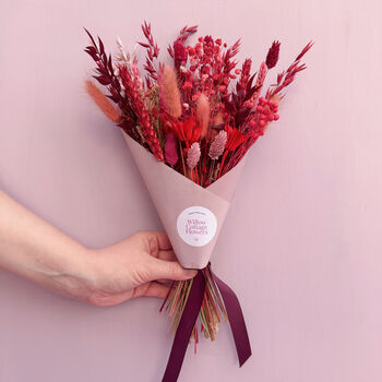Red Dried Flower Arrangement, 5 of 5