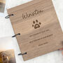 Personalised Dog Memorial Photo Book, thumbnail 1 of 6