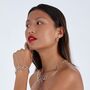 Volcan Stud Drop Earrings, thumbnail 9 of 9
