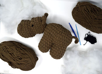 Pippapotamus Hippo Crochet Kit, 3 of 3
