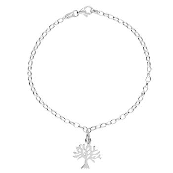 Sterling Silver Tree Bracelet, 6 of 6
