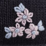 Forget Me Not Knitted Navy Bonnet, thumbnail 7 of 7
