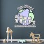 Personalised Family 'Our World' Wall Sticker Decal, thumbnail 2 of 4
