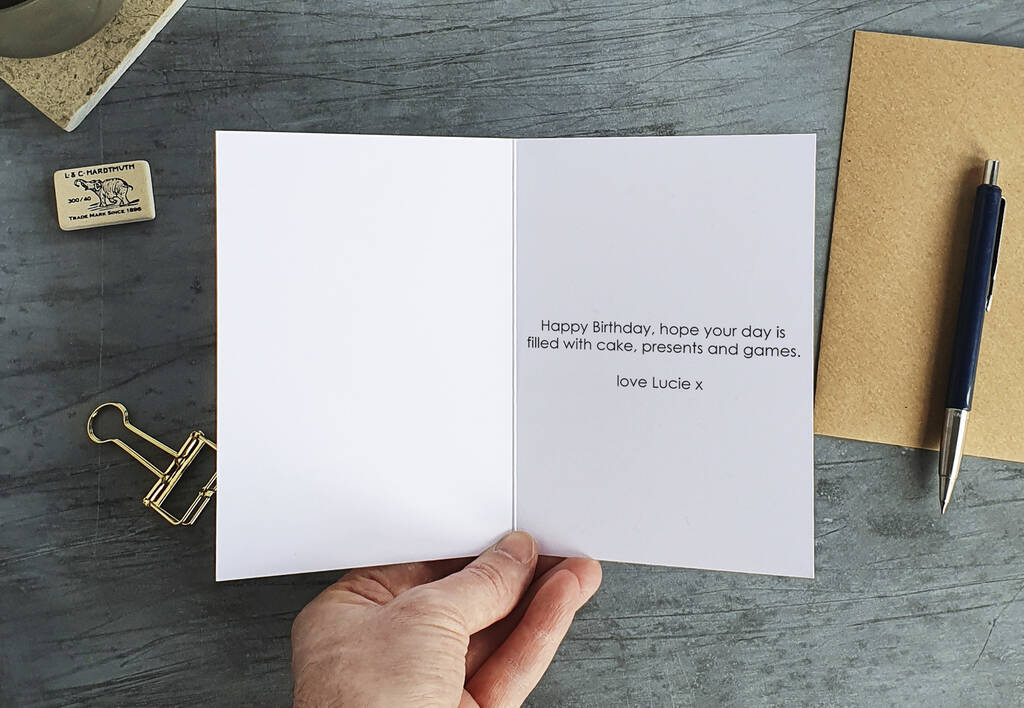 'If I Had To Hide A Body…' Birthday Card By Hole in my Pocket ...
