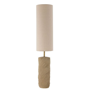Payah Carved Stone Floor Lamp, 7 of 7