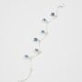 Forget Me Not Silver Bracelet, thumbnail 2 of 7