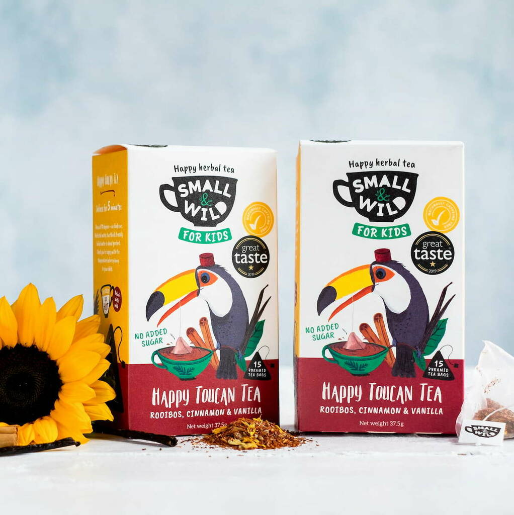 Happy Toucan Tea For Kids With Rooibos And Vanilla, 1 of 5