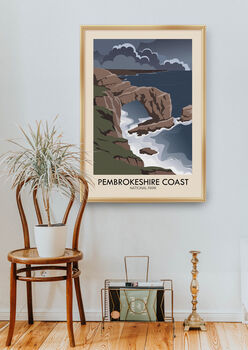 Pembrokeshire Coast National Park Travel Poster, 5 of 8